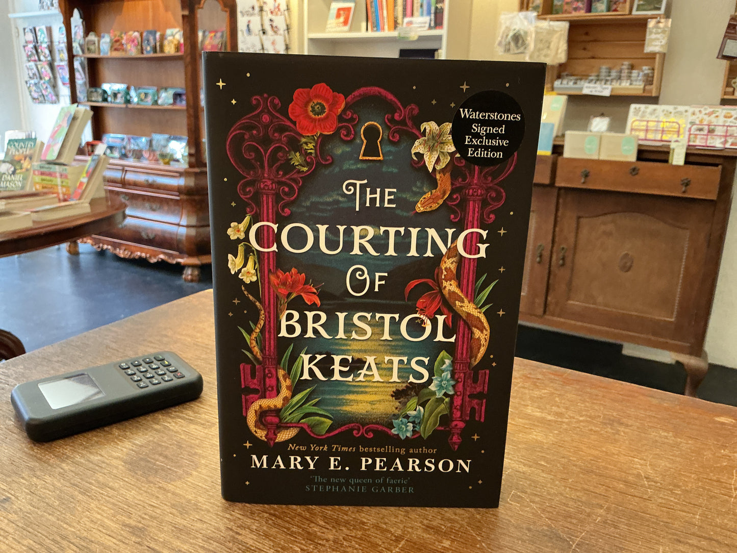 The Courting of Bristol Keats by Mary E. Pearson Signed special edition