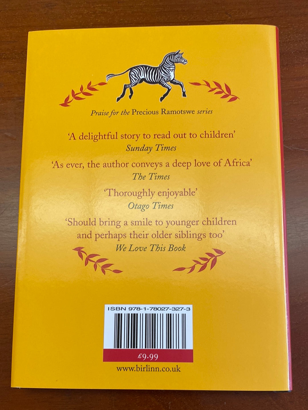 Precious and the Zebra Necklace by Alexander McCall Smith