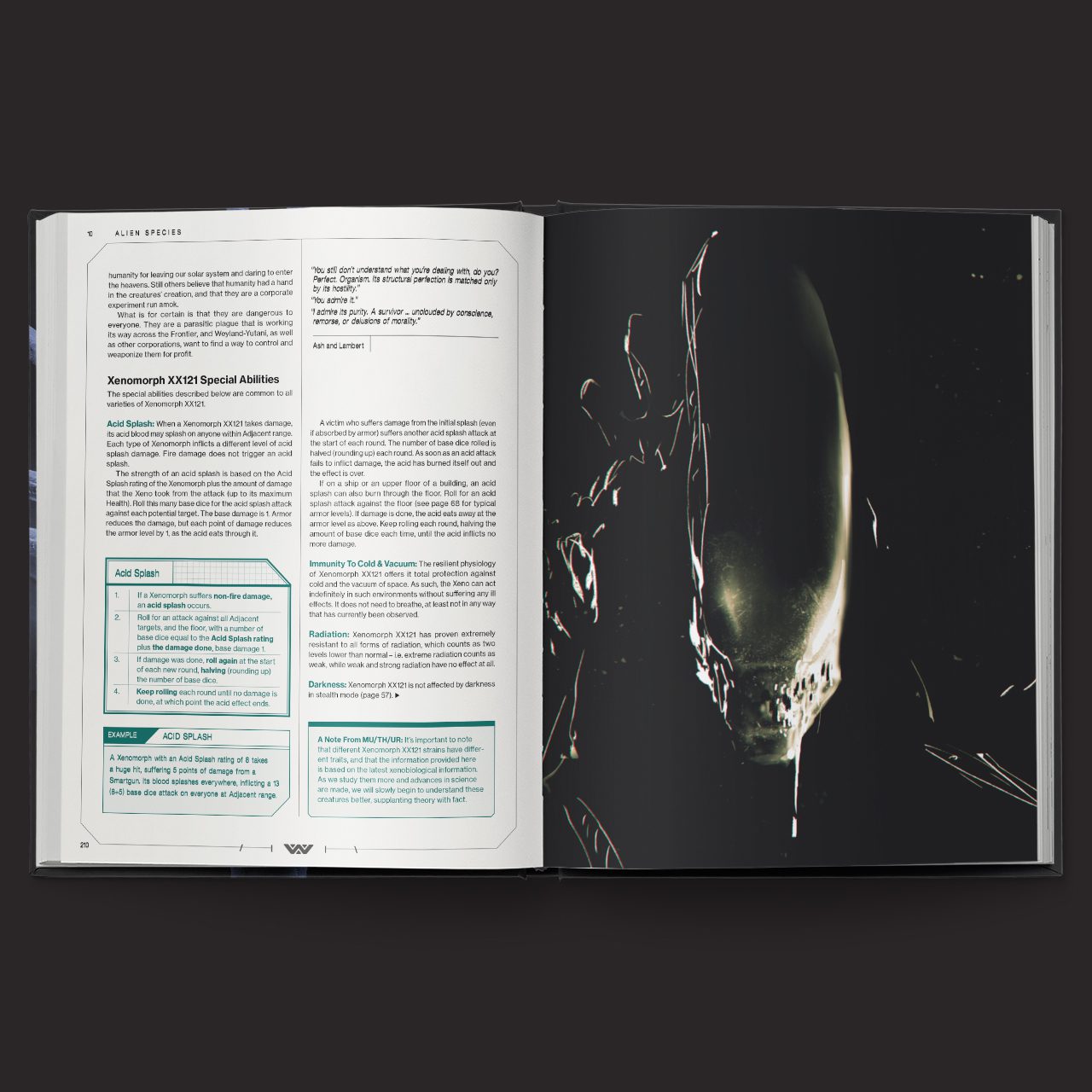 ALIEN RPG Core Rules: Evolved Edition (Includes PDF)