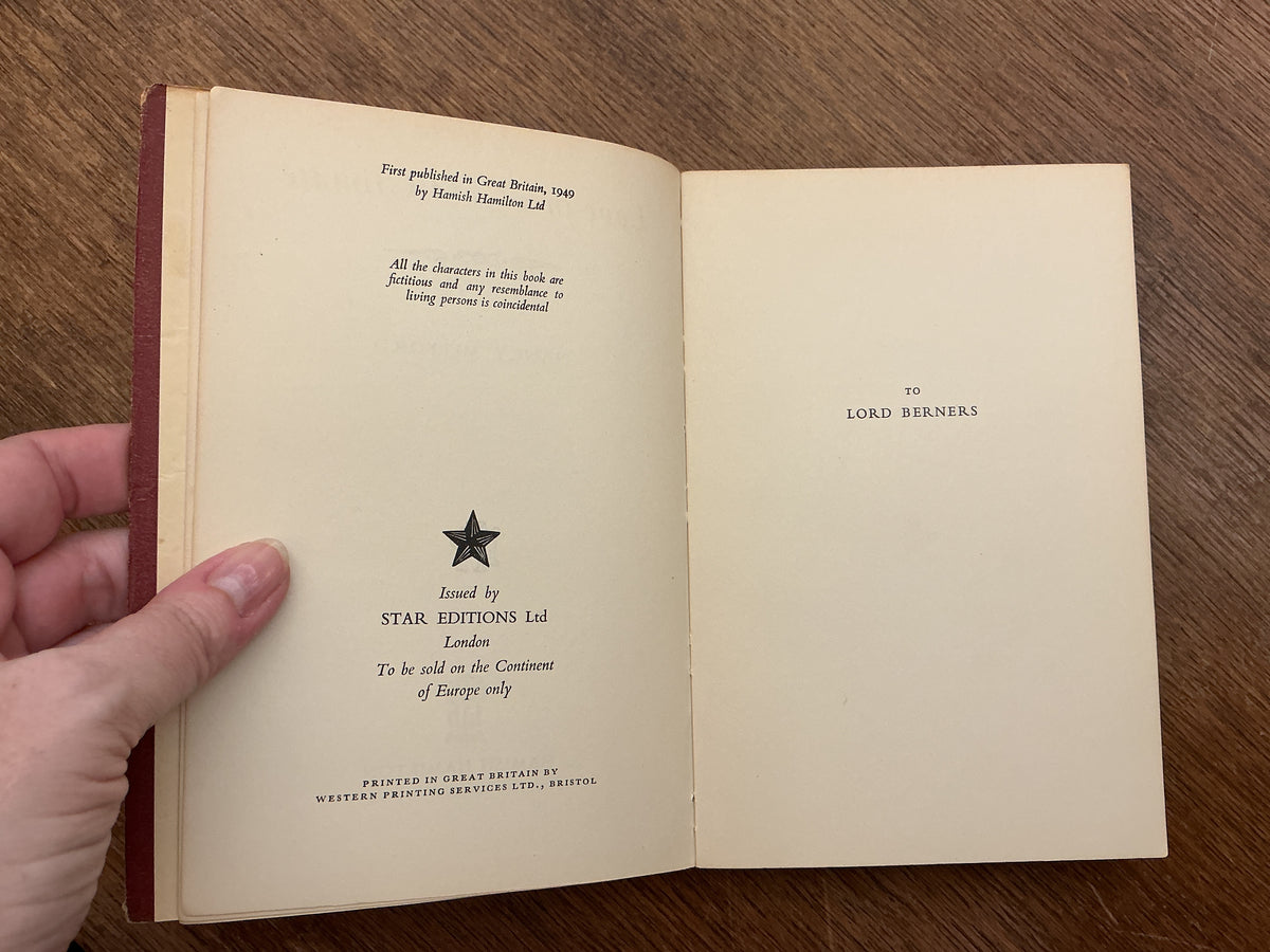 Love in a Cold Climate by Nancy Mitford 1949 edition