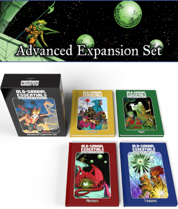 Old-School Essentials: Advanced Expansion Set (Includes PDF)