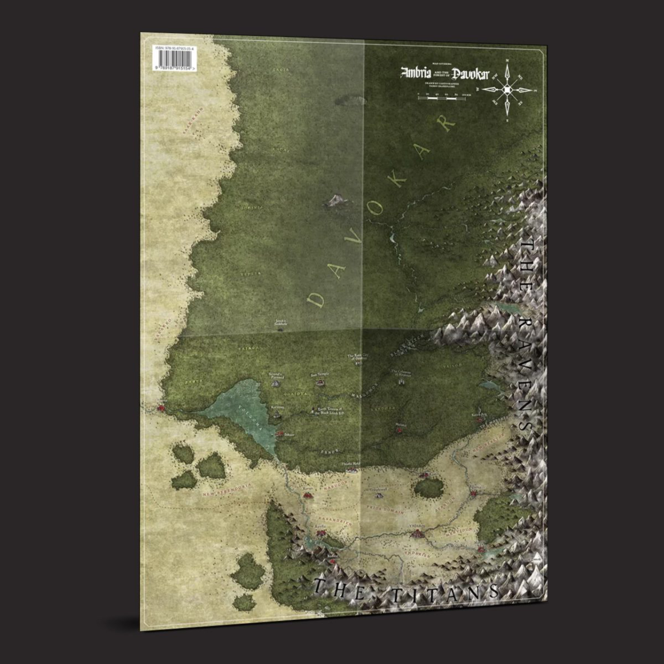 SYMBAROUM Avria & Davokar Map