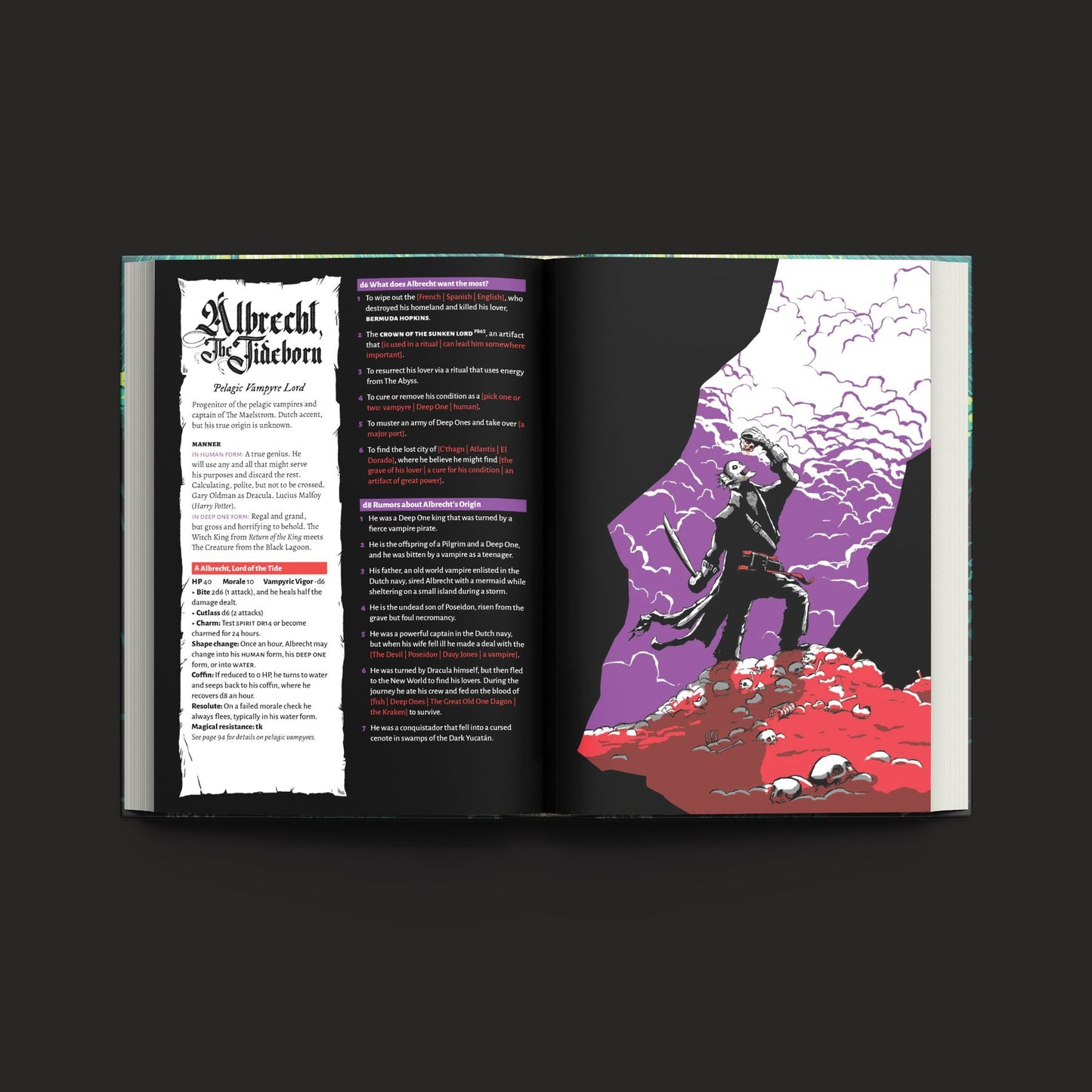 Pirate Borg RPG: Down Among the Dead (Includes PDF)