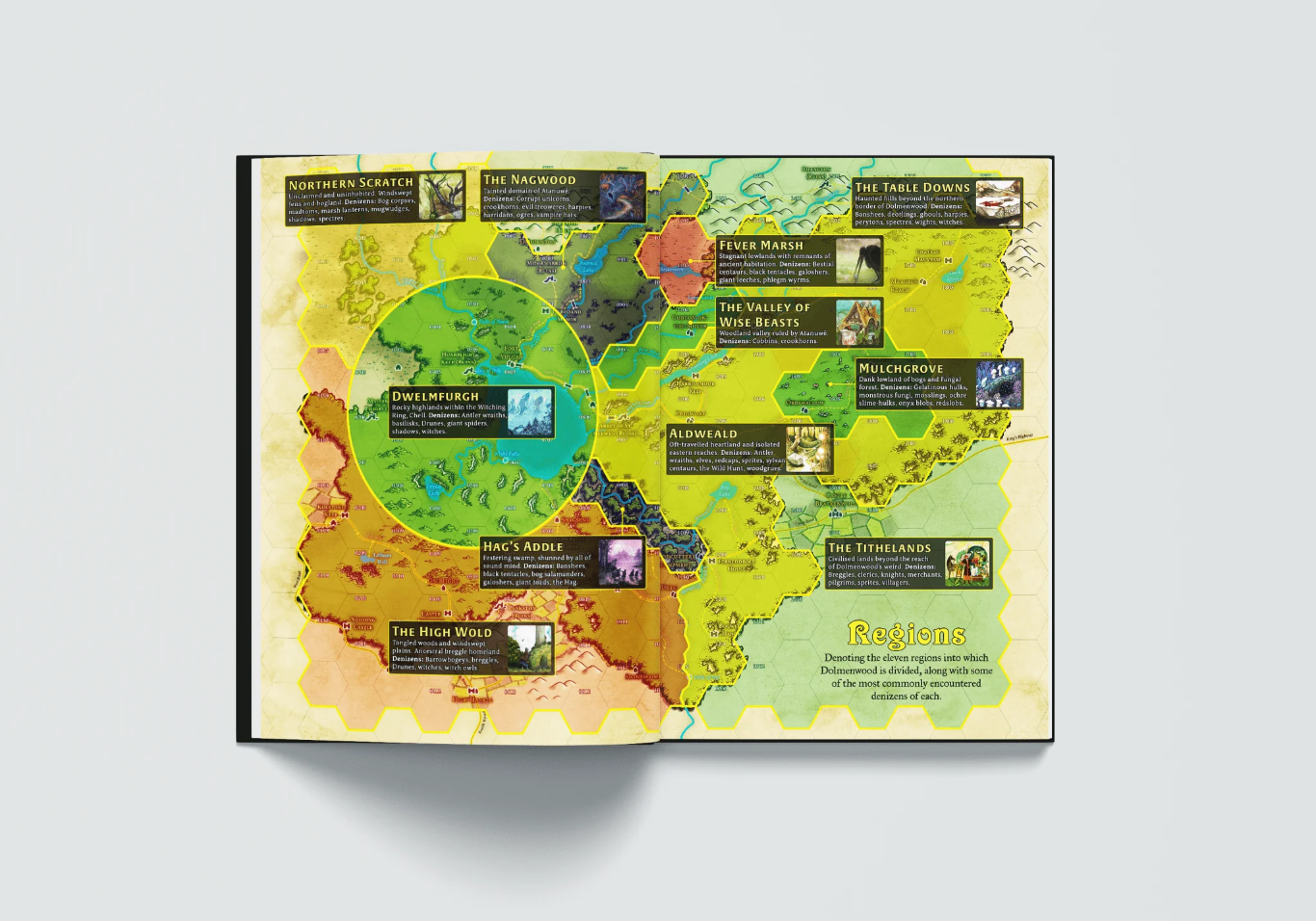 Dolmenwood RPG: Maps Book (Includes PDF)