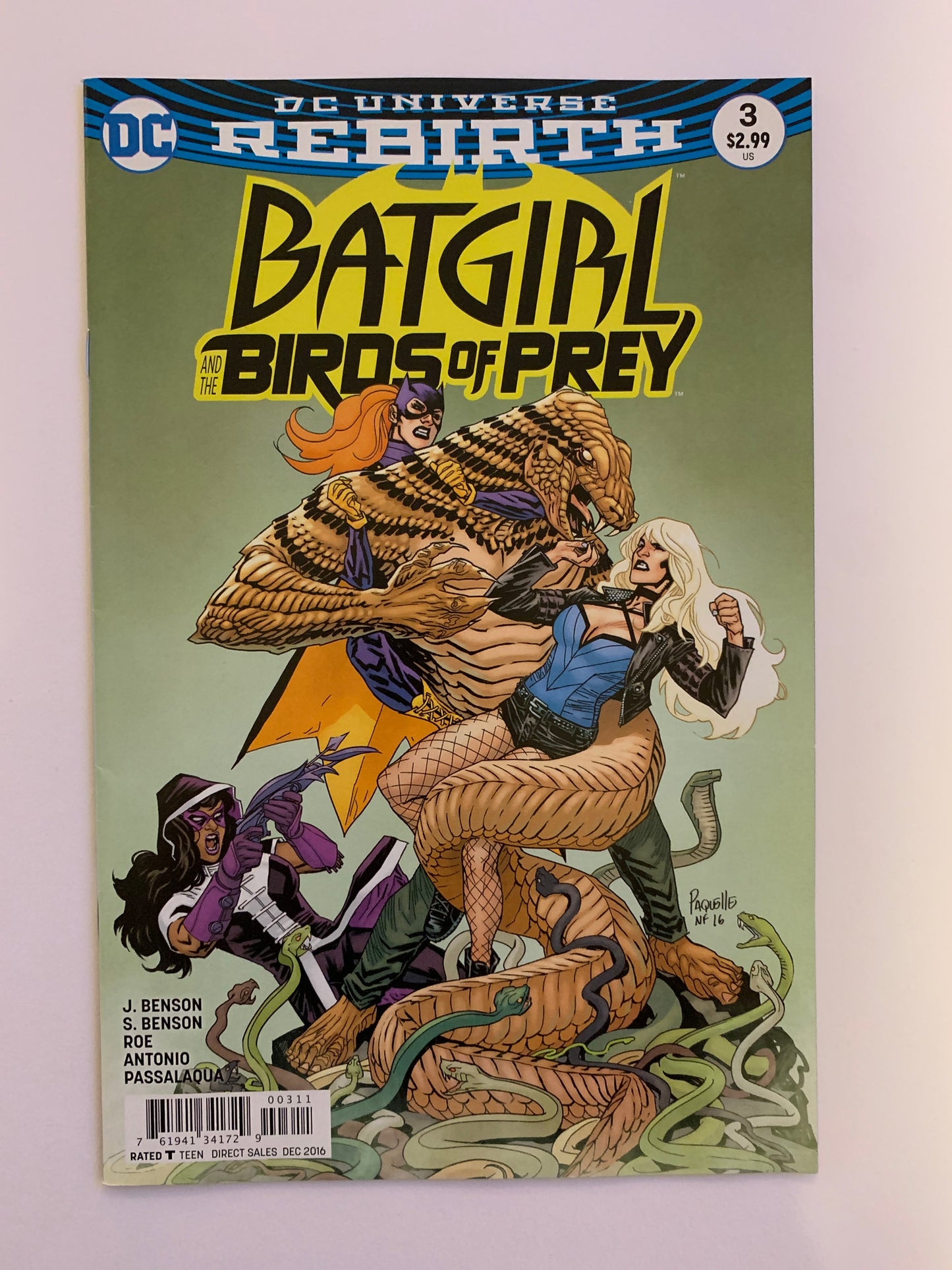 Batgirl and the Birds of Prey: Comic Issue #3