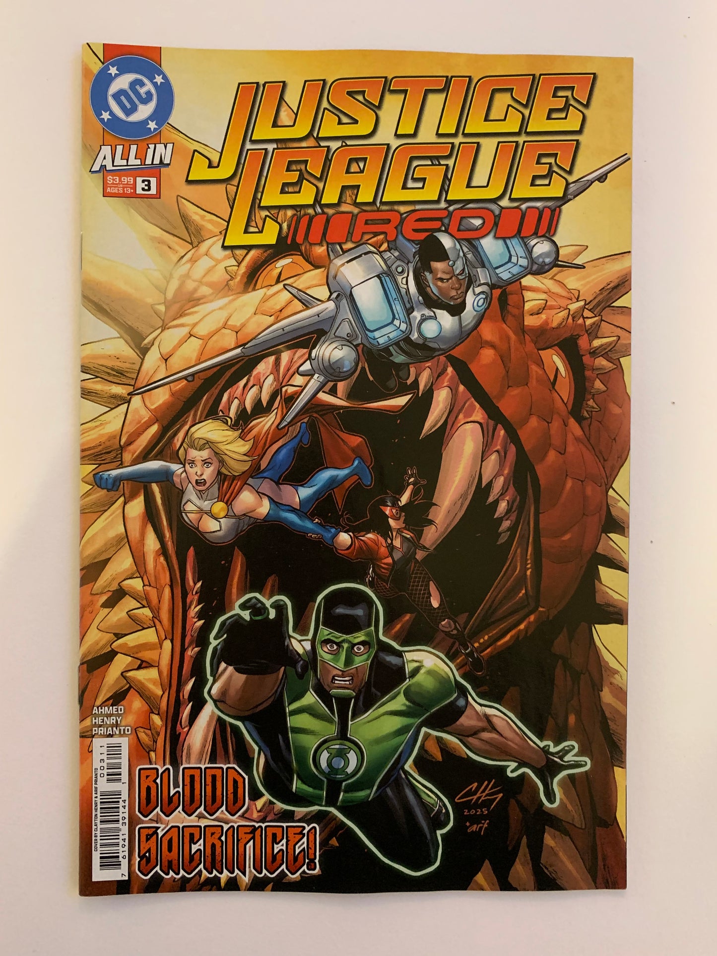 Justice League: Red: Comic Issue #3