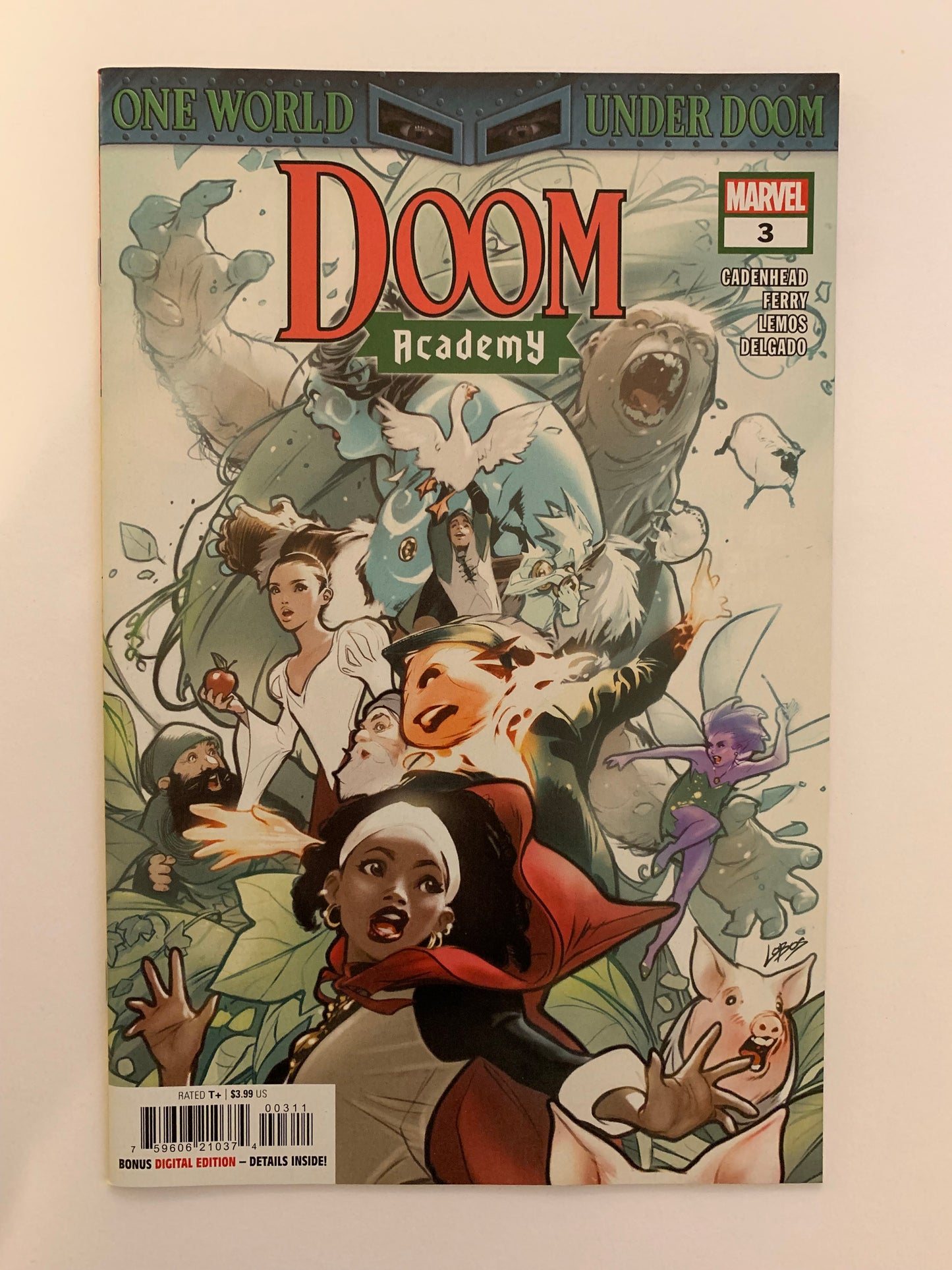 Doom Academy: Comic Issue #3