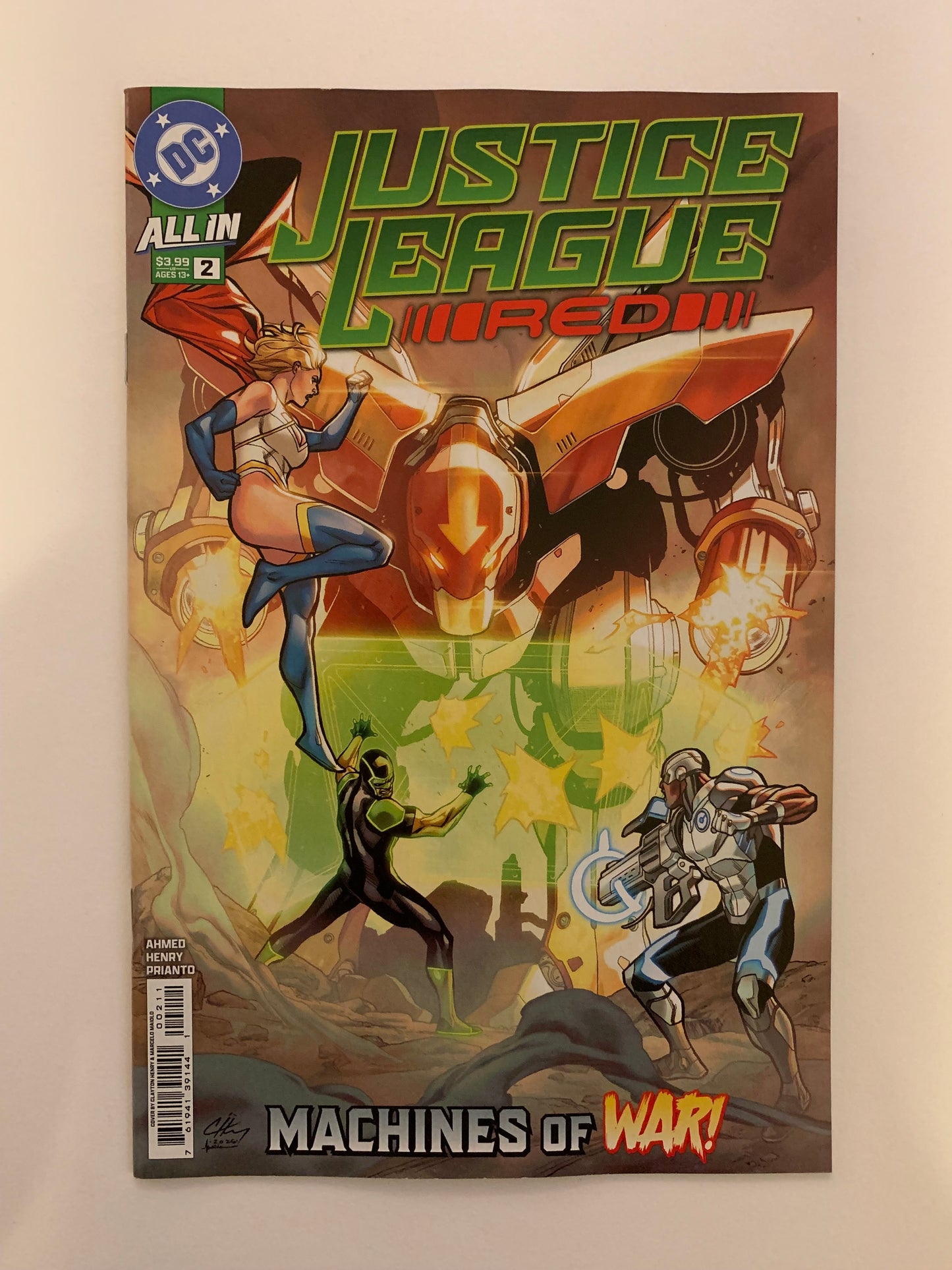 Justice League: Red: Comic Issue #2