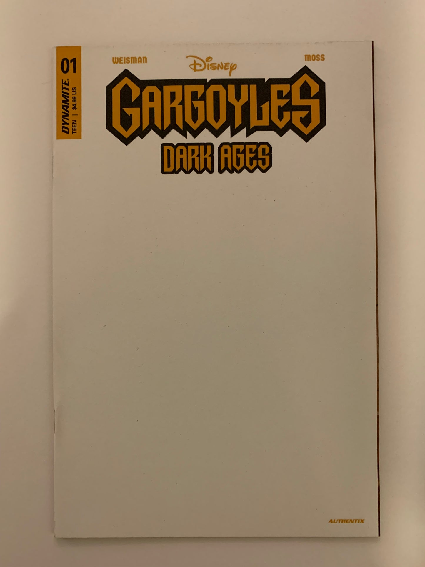 Gargoyles: Dark Ages: Comic Issue #1