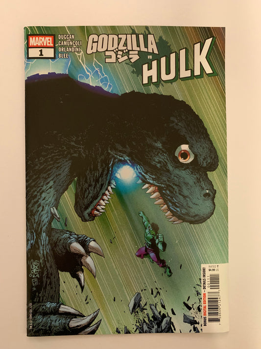 Godzilla vs Hulk: Comic Issue #1