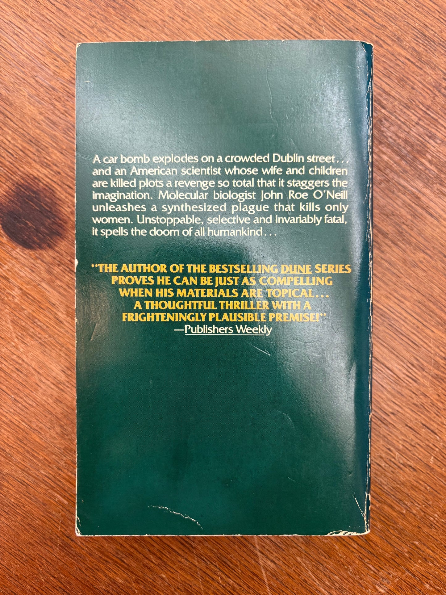 The White Plague by Frank Herbert