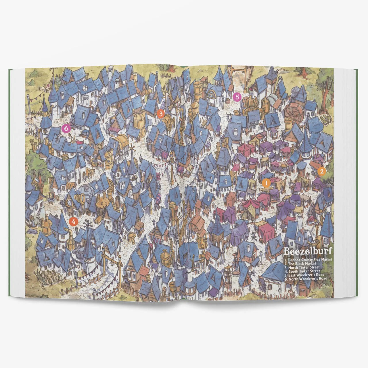 Land of Eem RPG: Mucklands Campaign Setting Book (Includes PDF)