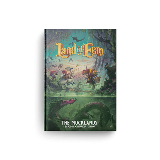 Land of Eem RPG: Mucklands Campaign Setting Book (Includes PDF)