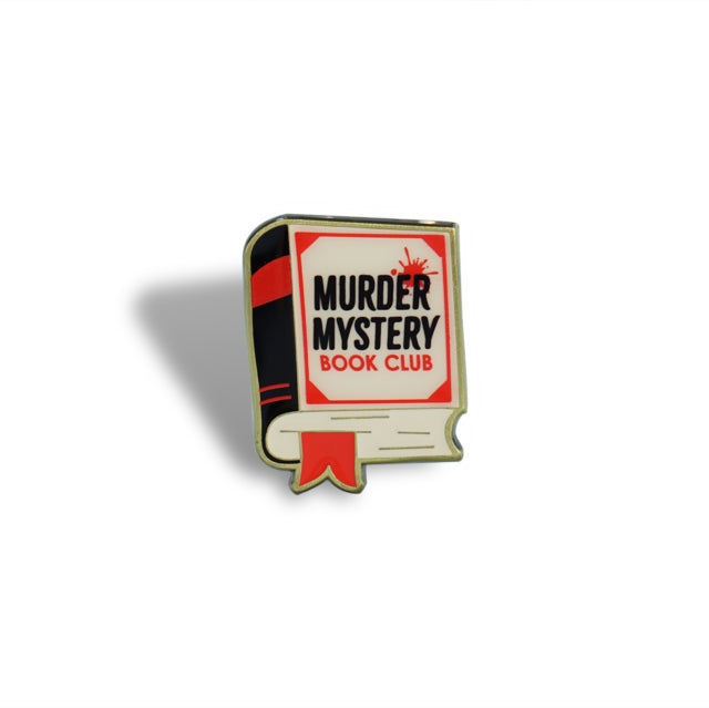 Pin Badge - Murder Mystery Book Club