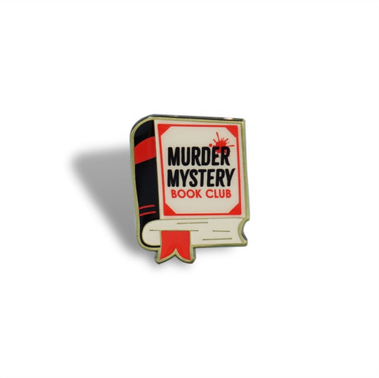 Pin Badge - Murder Mystery Book Club