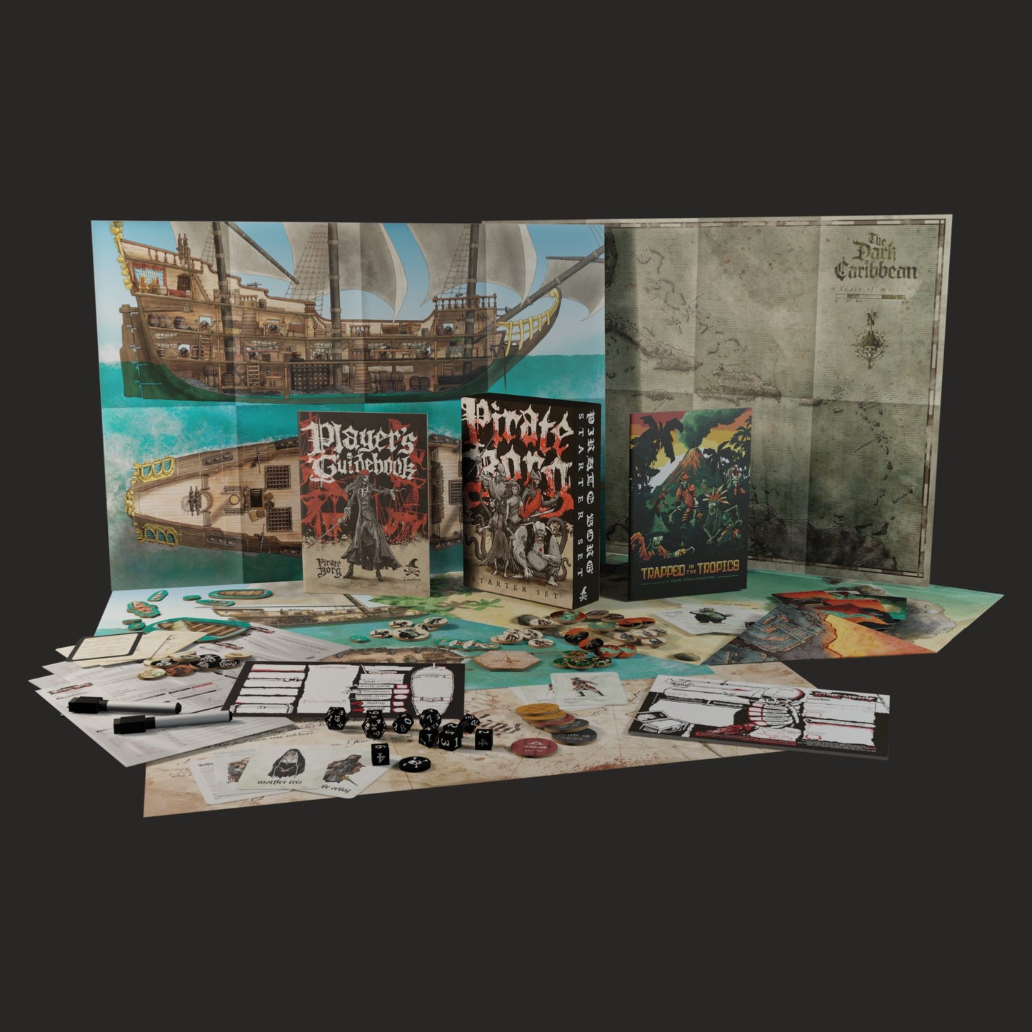 Pirate Borg RPG Starter Set (Includes PDF)