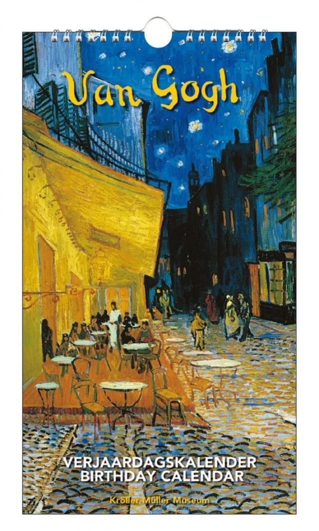 Birthday calendar: Van Gogh