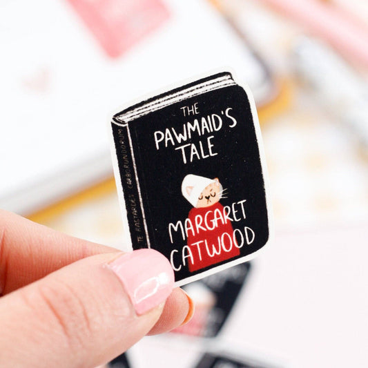 Pawmaid's Tale - Cat book stickers