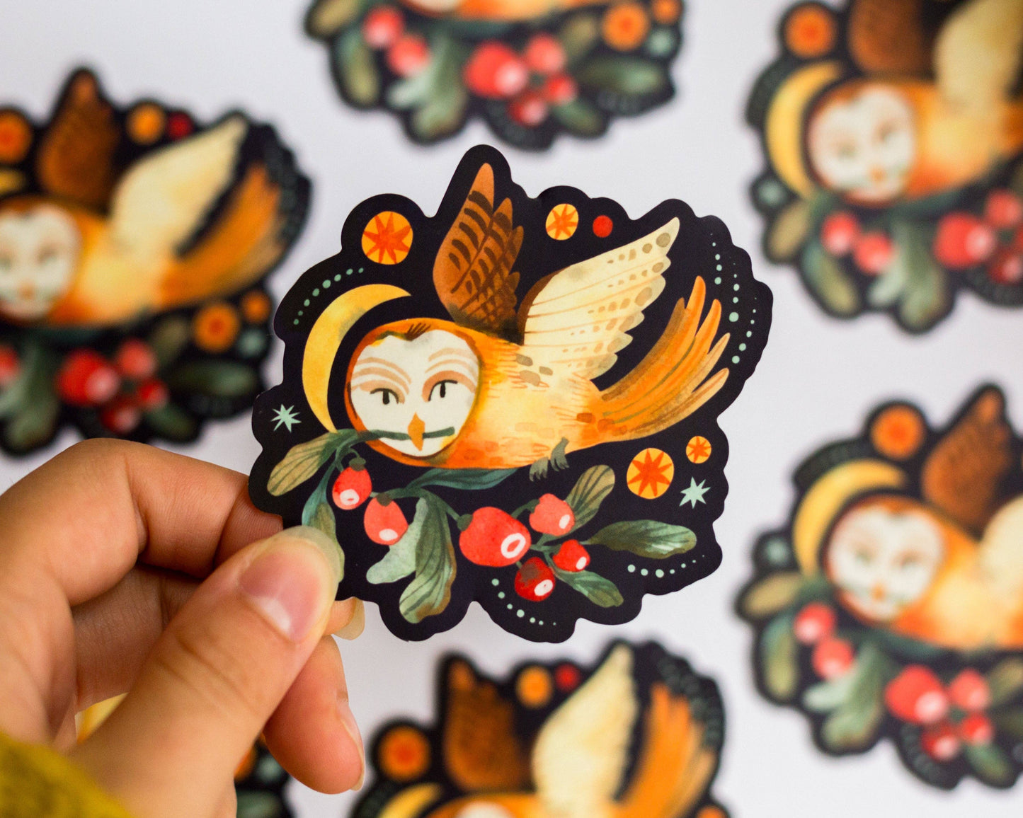 Vinyl Sticker — Night Owl