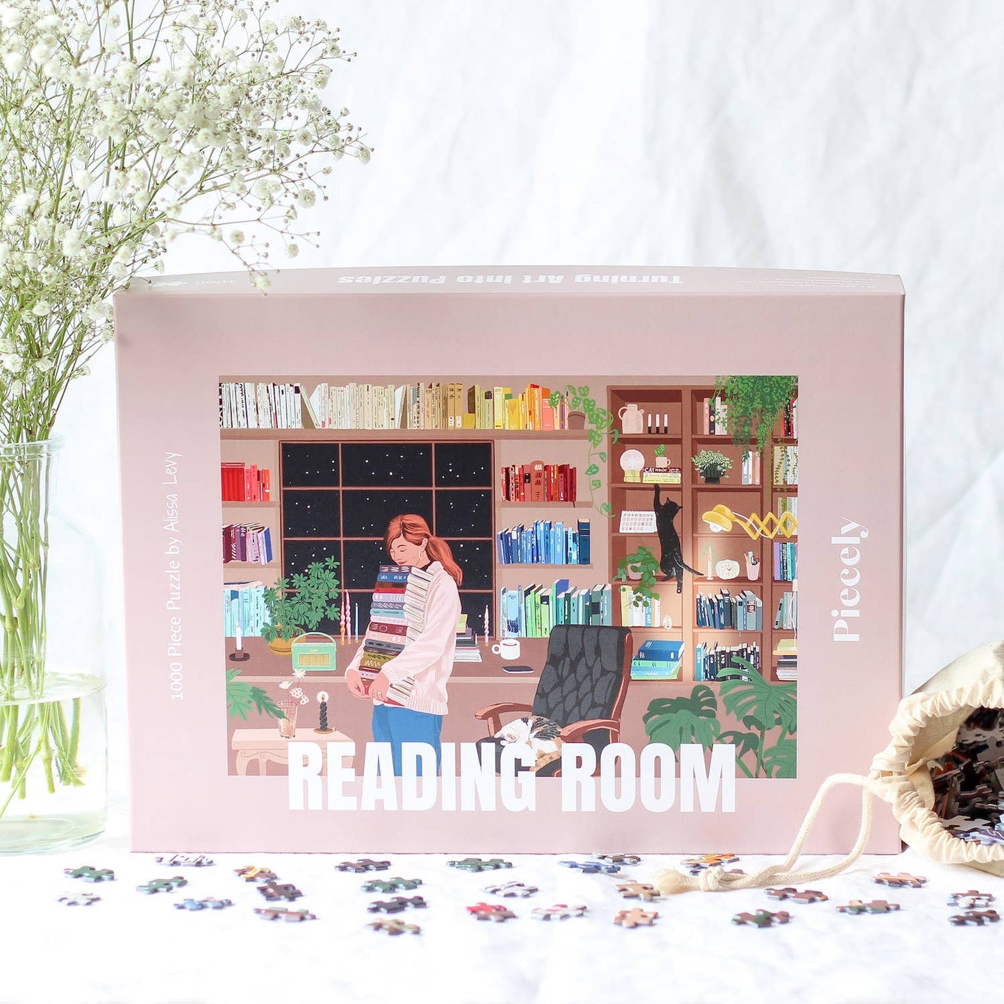 Reading Room Puzzle 1000 Piece