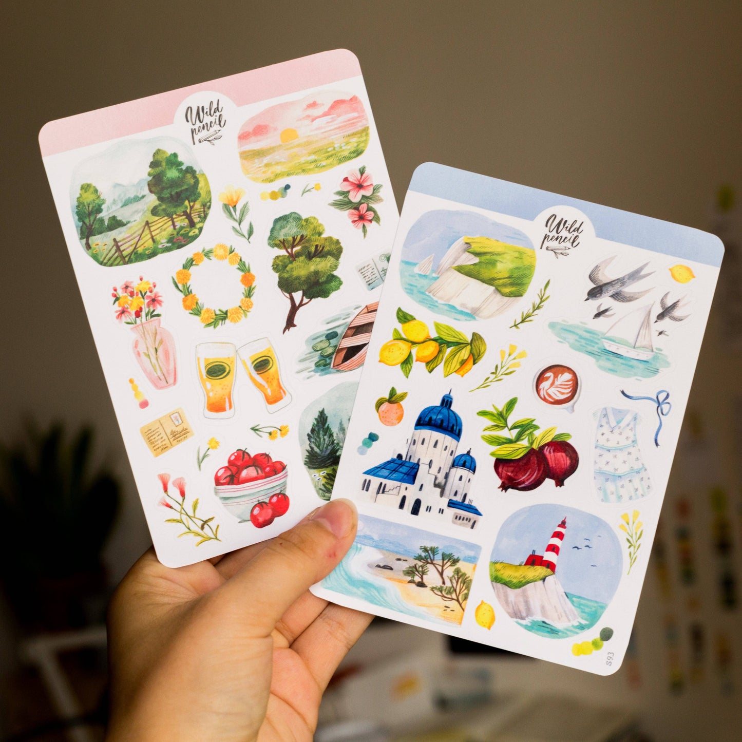 Sticker Sheet — Summer By The Sea