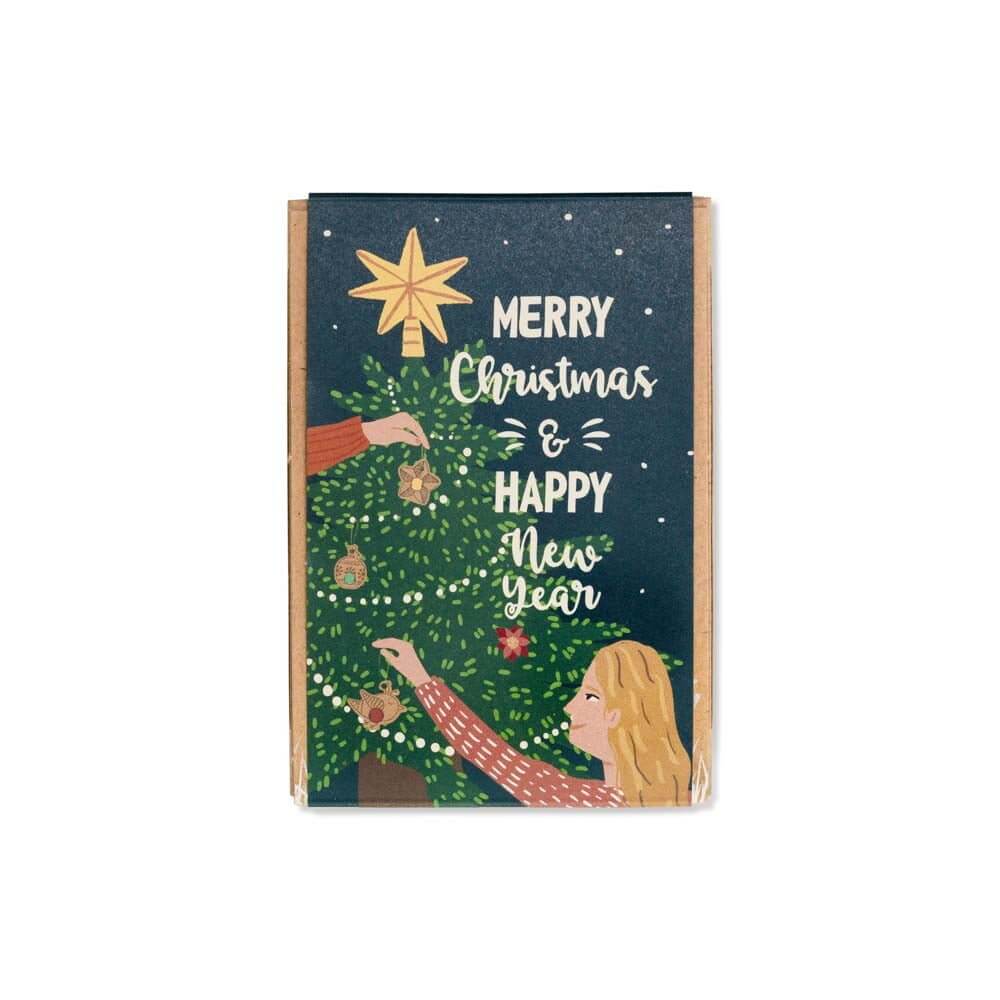 Organic Gift Box Mini – ‘Merry Christmas & Happy New Year’