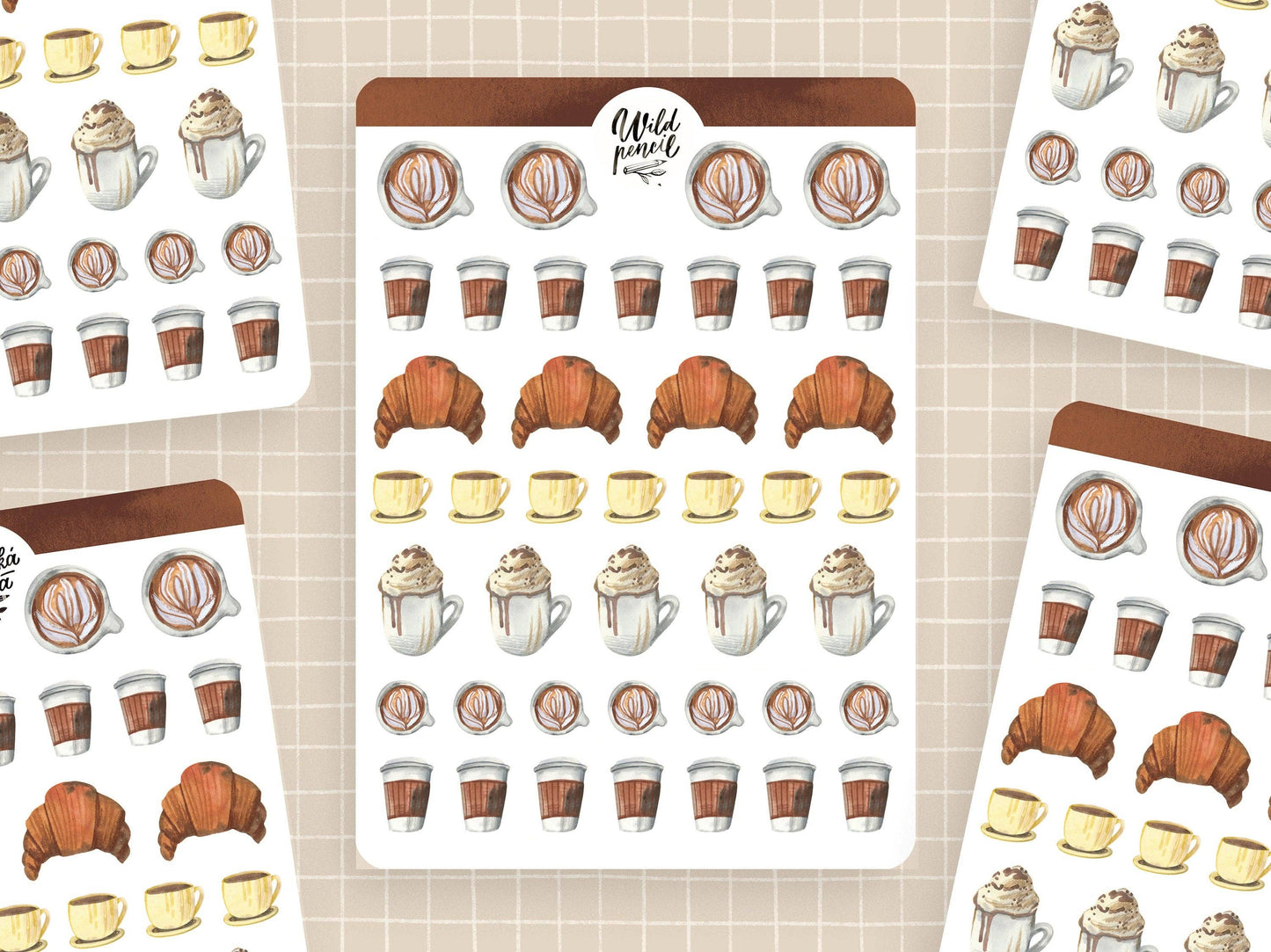 Sticker Sheet — Coffee Date