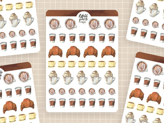 Sticker Sheet — Coffee Date
