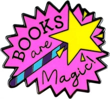 Books are Magic pin