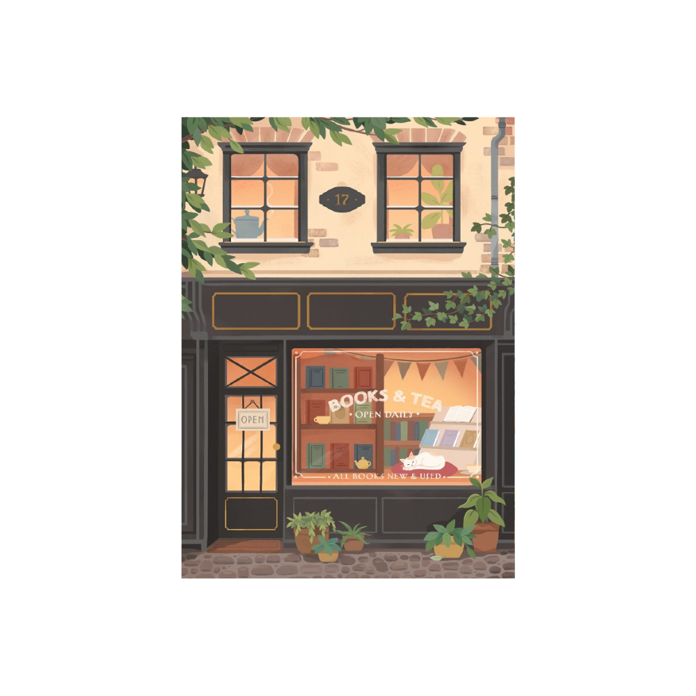 Mini puzzle Books & Tea – 99 pieces