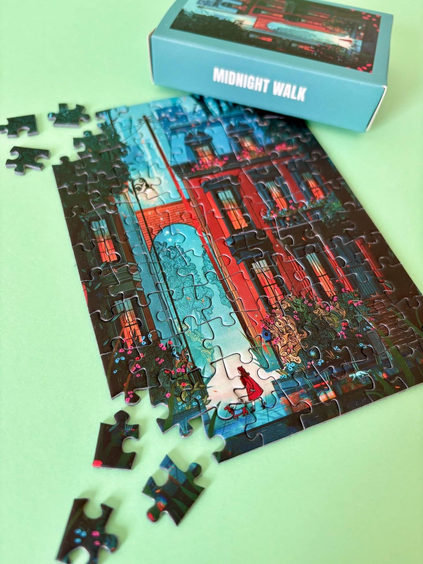 Mini-Puzzle Midnight Walk, 99 pieces