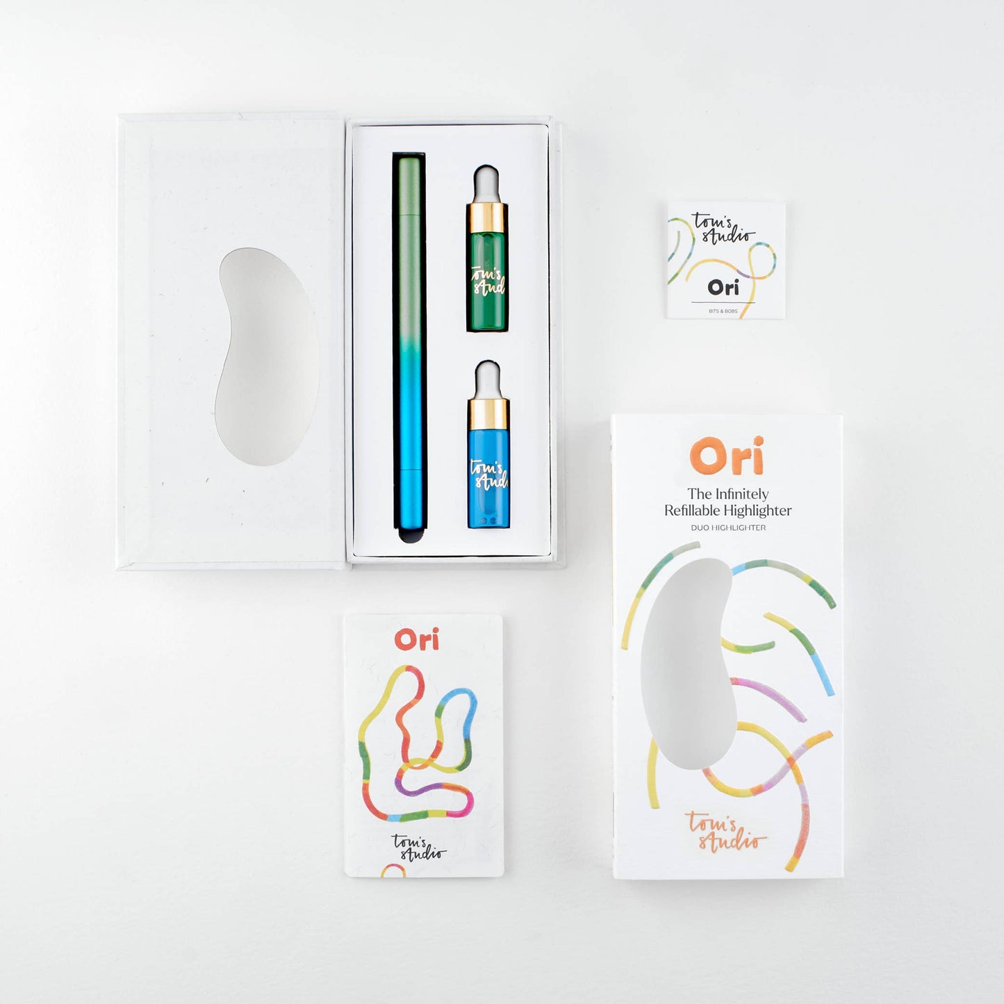 Ori – the infinitely refillable highlighter: Pink/Purple