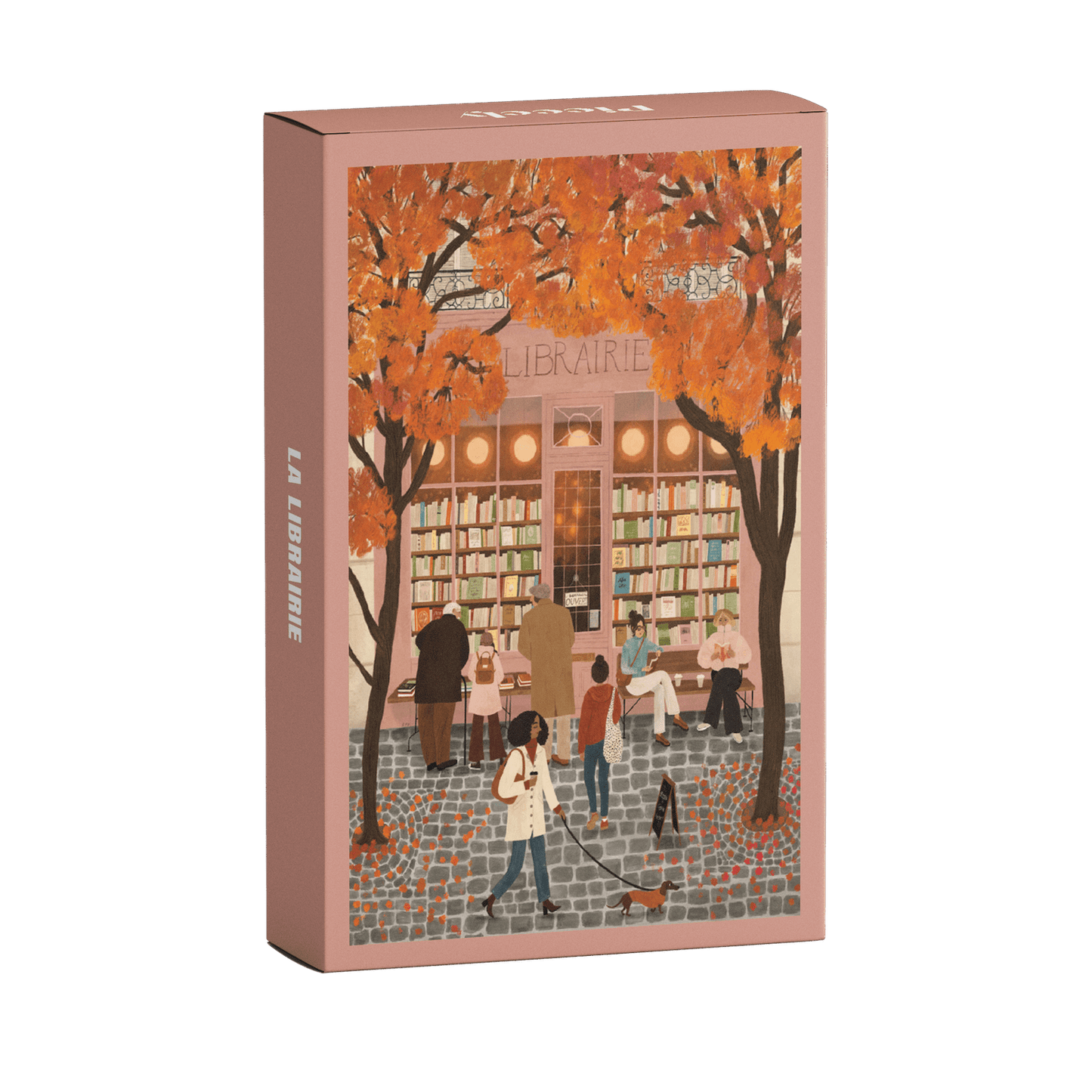 Mini-Puzzle The Bookstore (La Librairie), 99 pieces