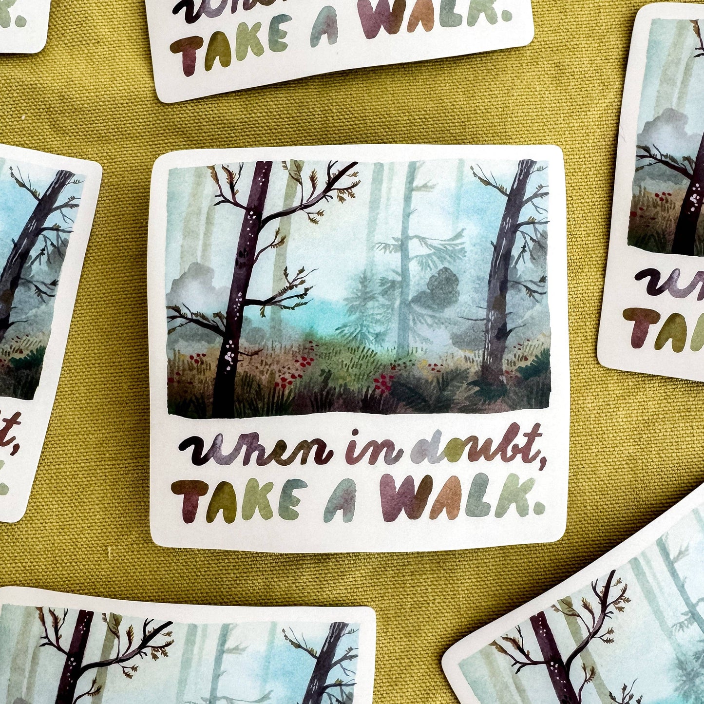 Vinyl Sticker — Take A Walk