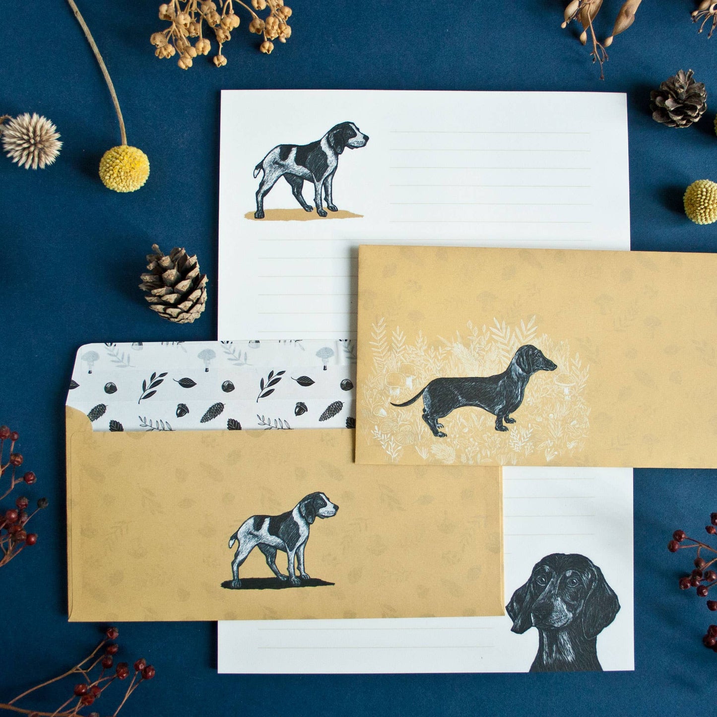 Stationery Set Dogs