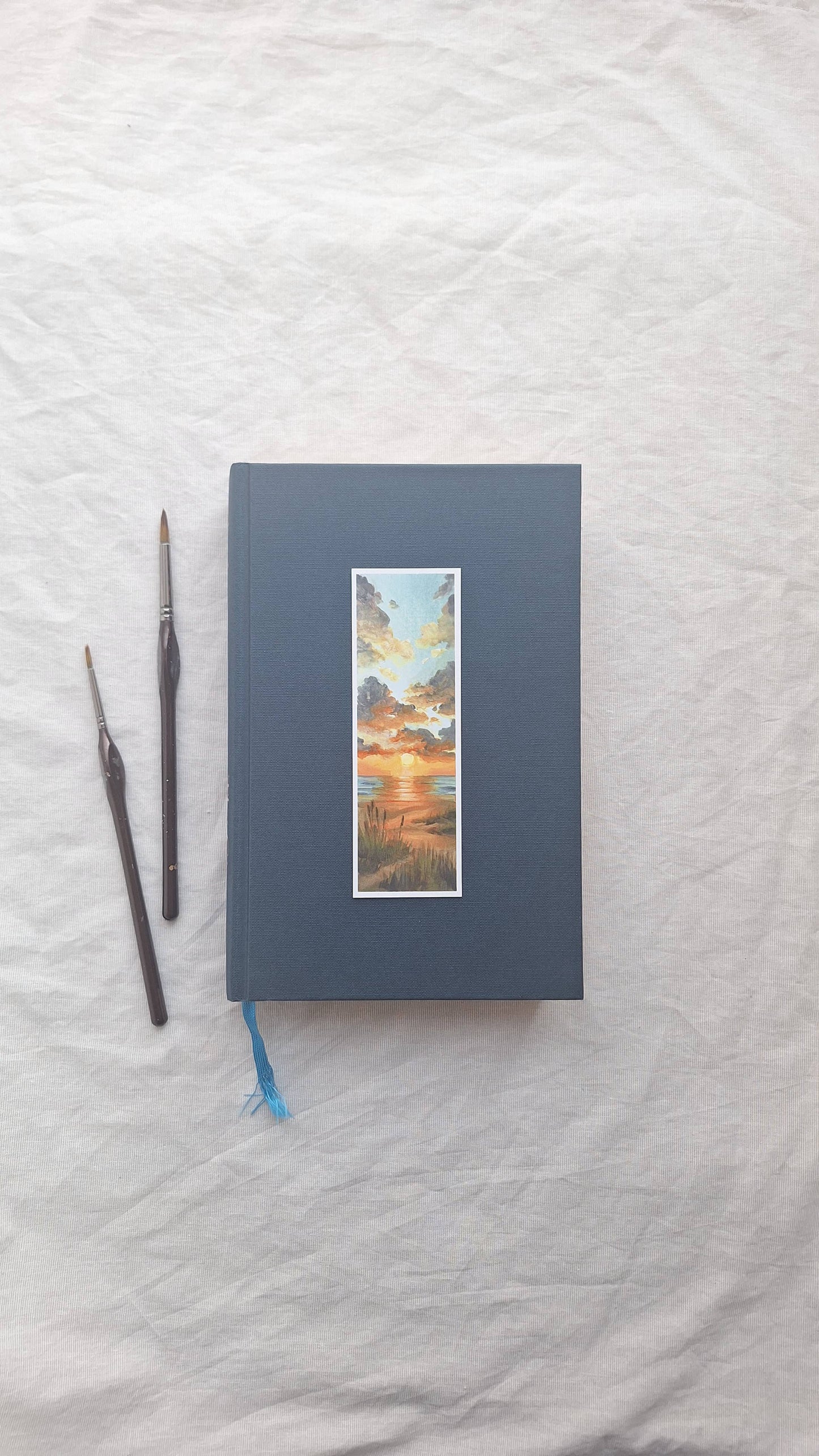 Coastal Sunset Bookmark