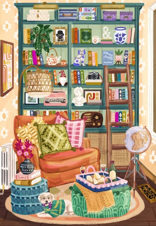 1000-Piece Puzzle - Cozy Reading Nook