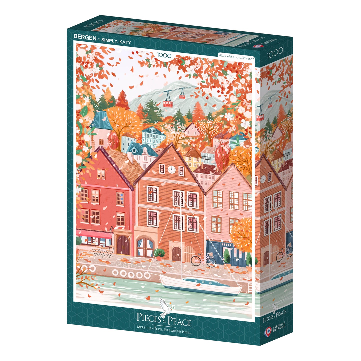 1000 Piece Puzzle - Bergen