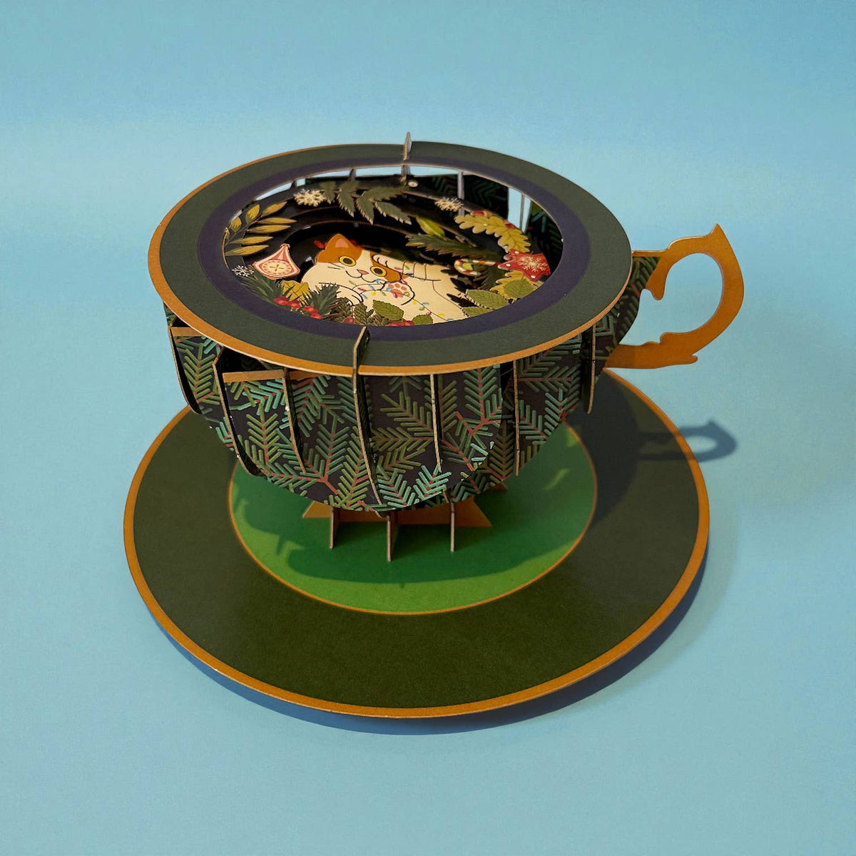 Festive Cat Tea