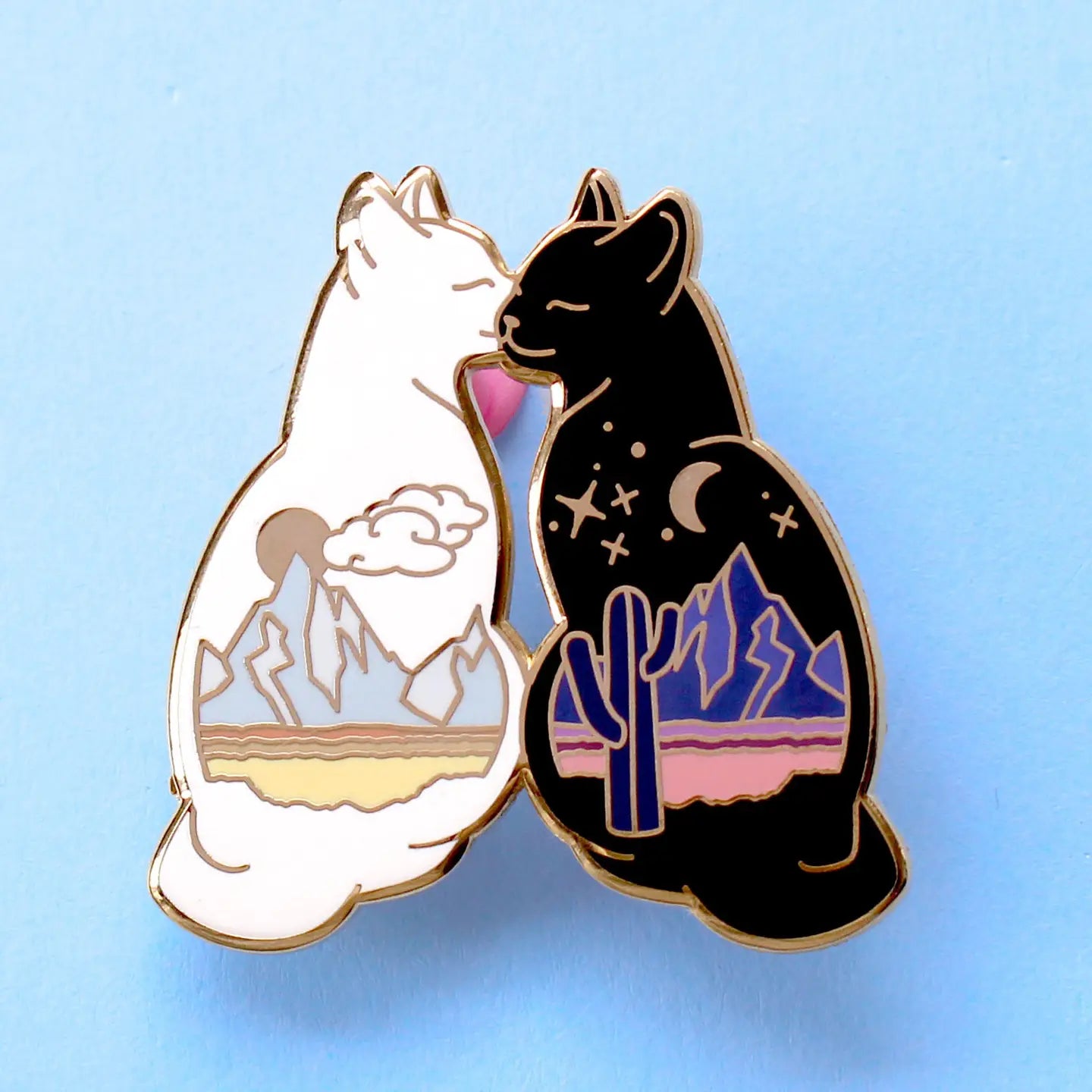 Desert Cats Pin