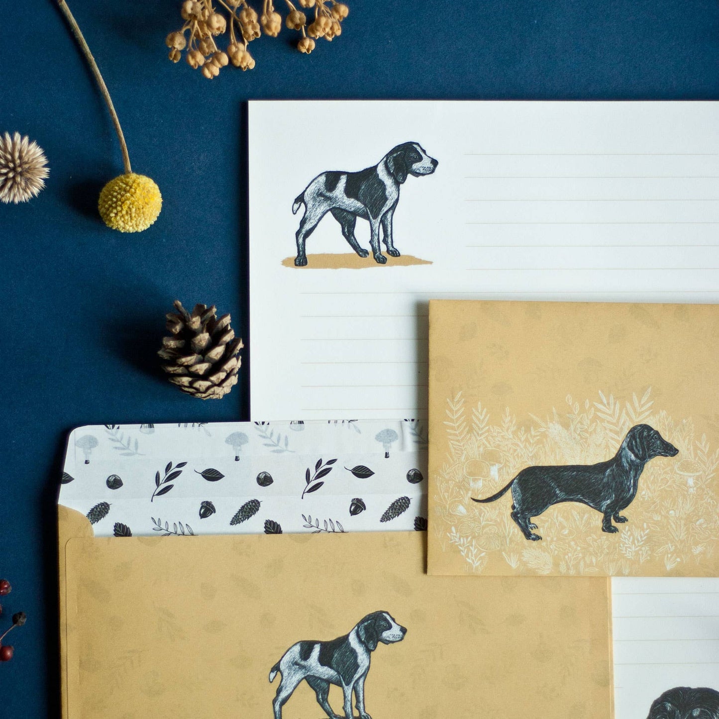 Stationery Set Dogs