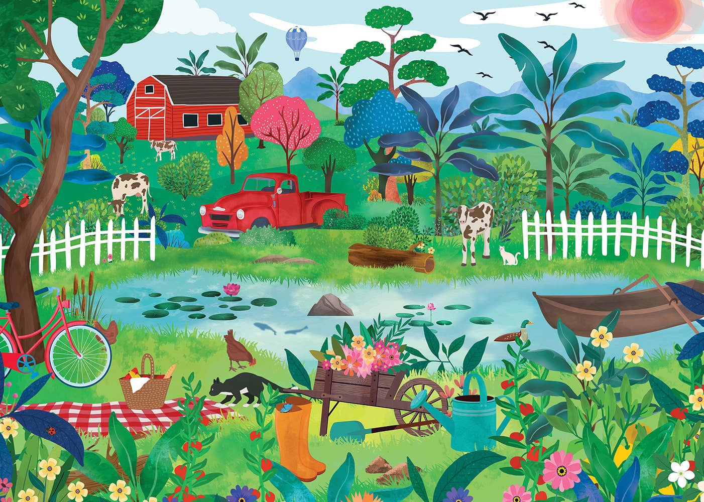 2x500 Piece Puzzles - Ode to Spring