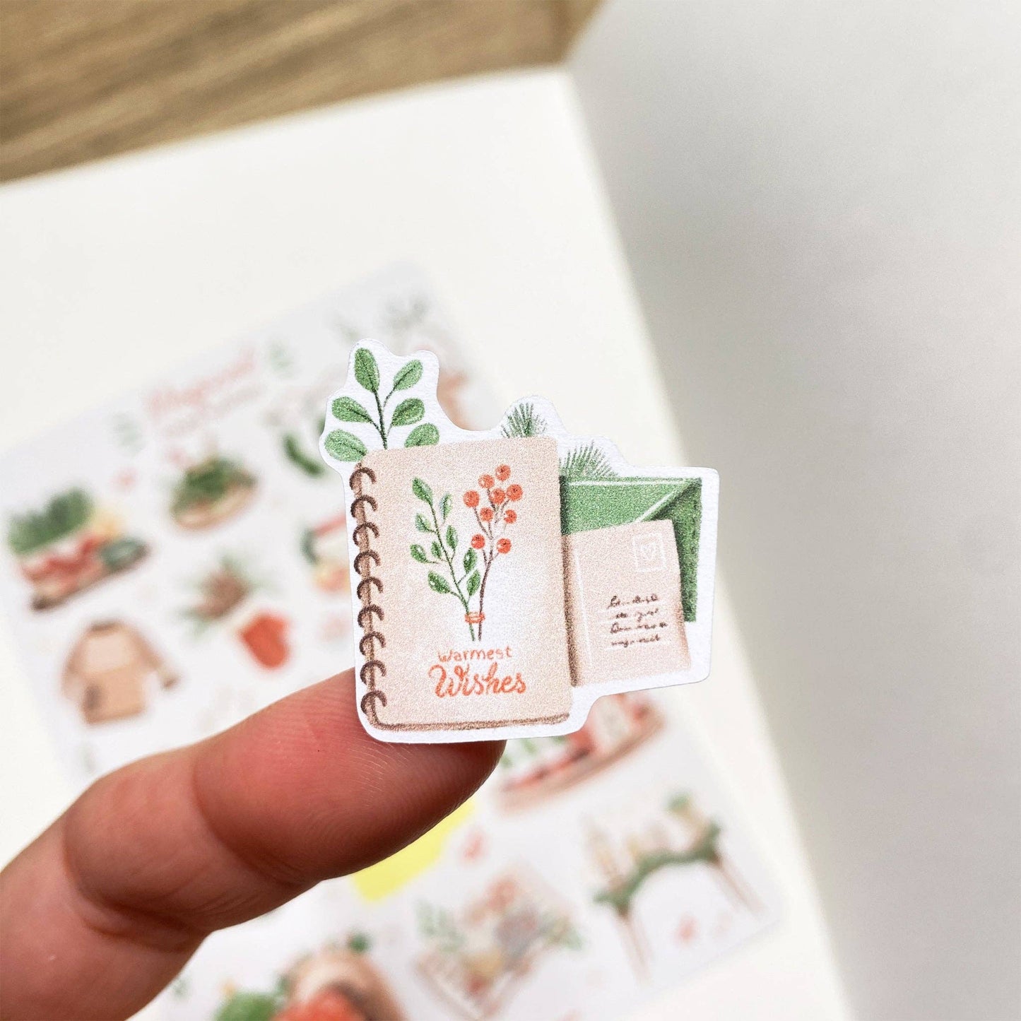 Sticker Sheet - Magical Cozy Winter: Matte Paper