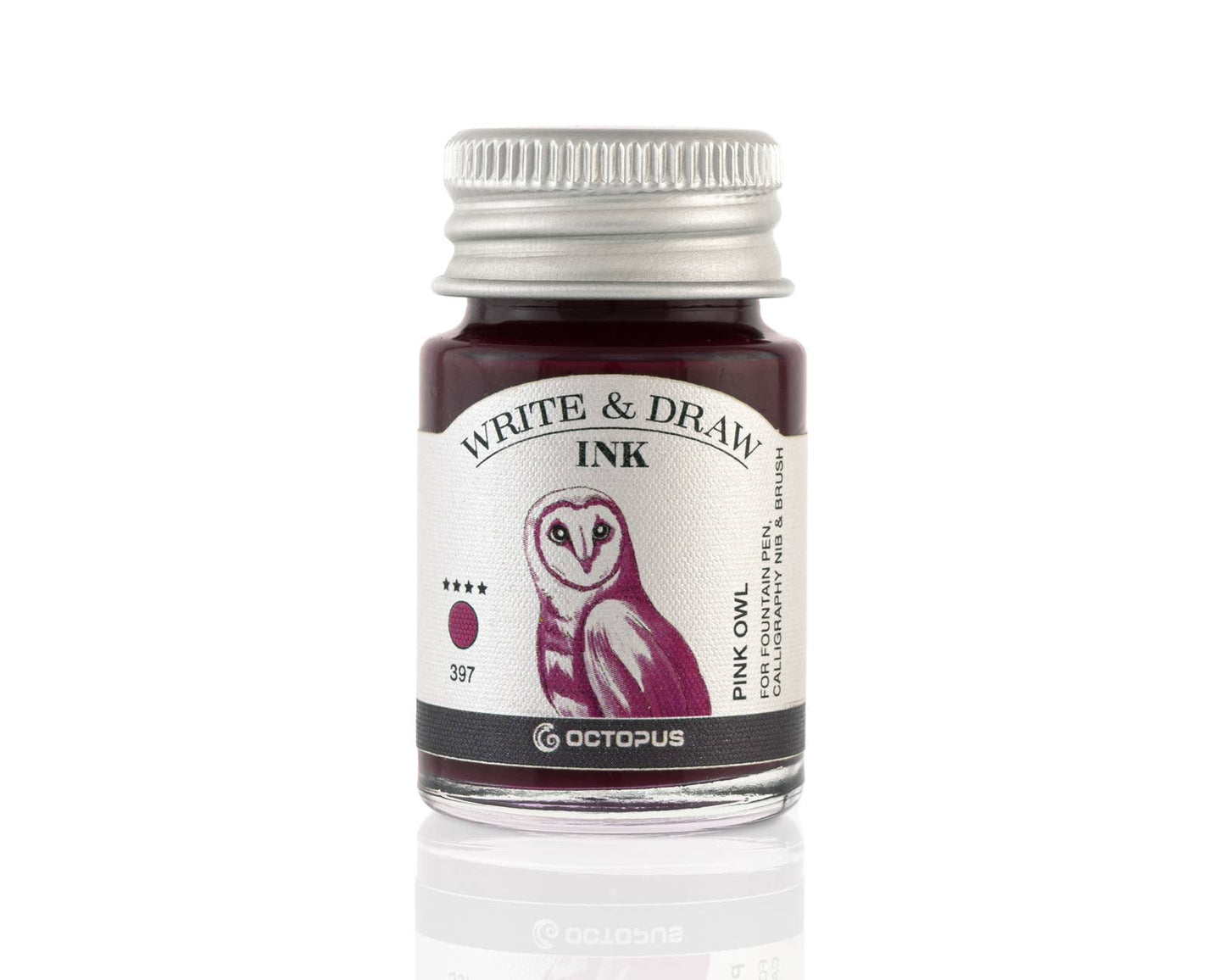 Write and Draw Ink 397 Pink Owl Writing Ink 10ml