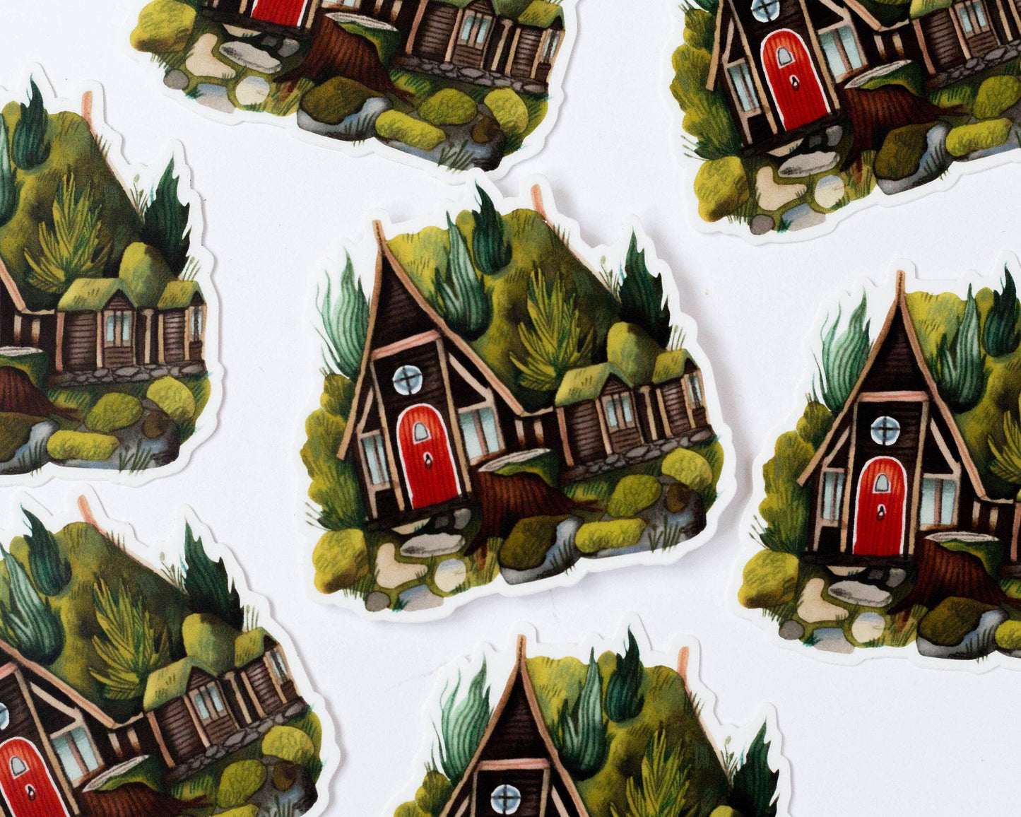 Vinyl sticker — Mossy Cottage
