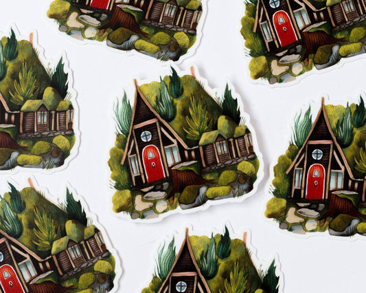 Vinyl sticker — Mossy Cottage