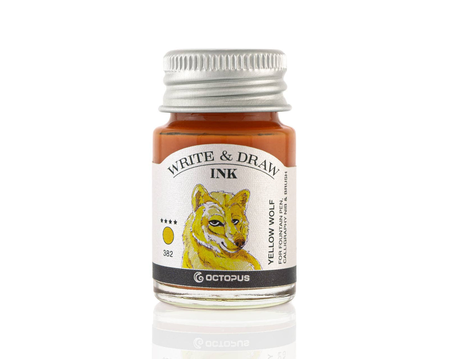 Write and Draw Ink 382 Yellow Wolf 10ml Writing Paper
