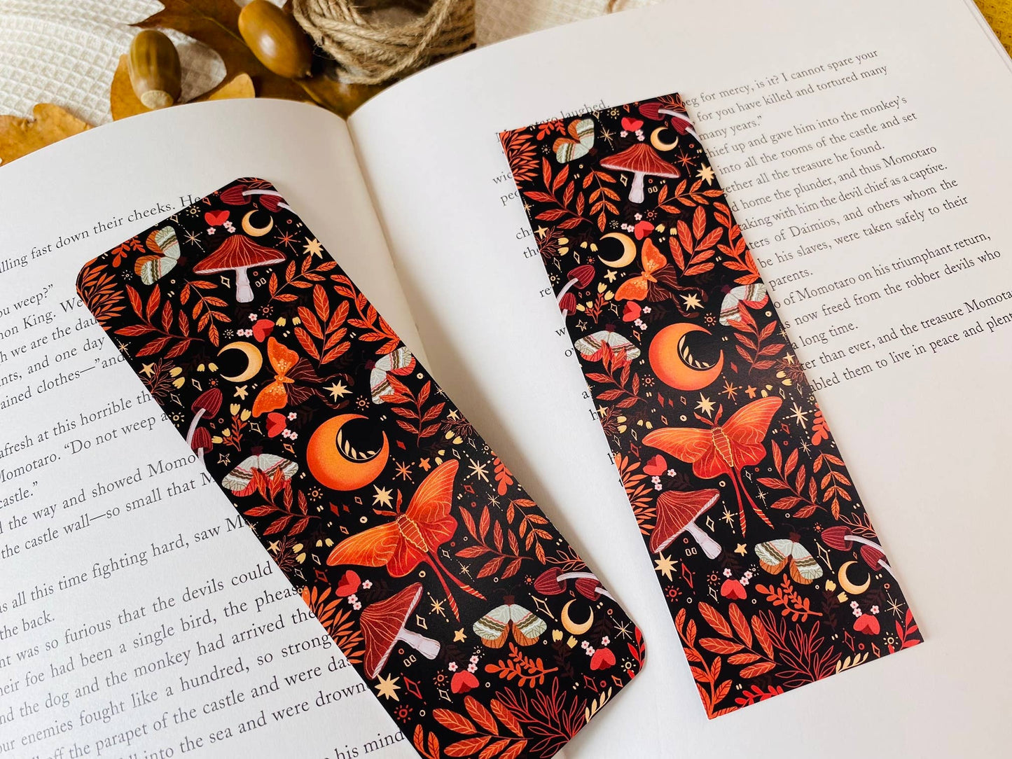 Butterfly Effect Bookmark | Book Accessories: Round Corners