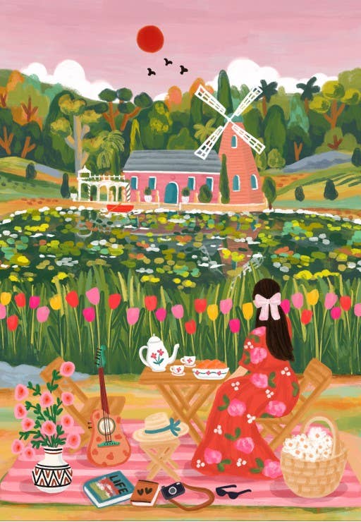 1000 Piece Puzzle - At the Lake