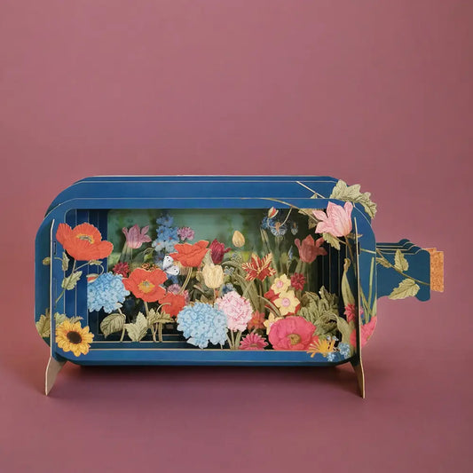 Floral Message in a Bottle